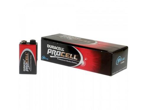 Duracell Procell 9V 10 stuks, Audio, Tv en Foto, Accu's en Batterijen, Verzenden