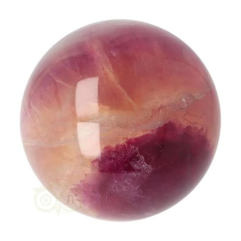 Regenboog Fluoriet Bol nr 28 - Ø 6.35 cm - 426 gram, Sieraden, Tassen en Uiterlijk, Edelstenen, Nieuw, Verzenden