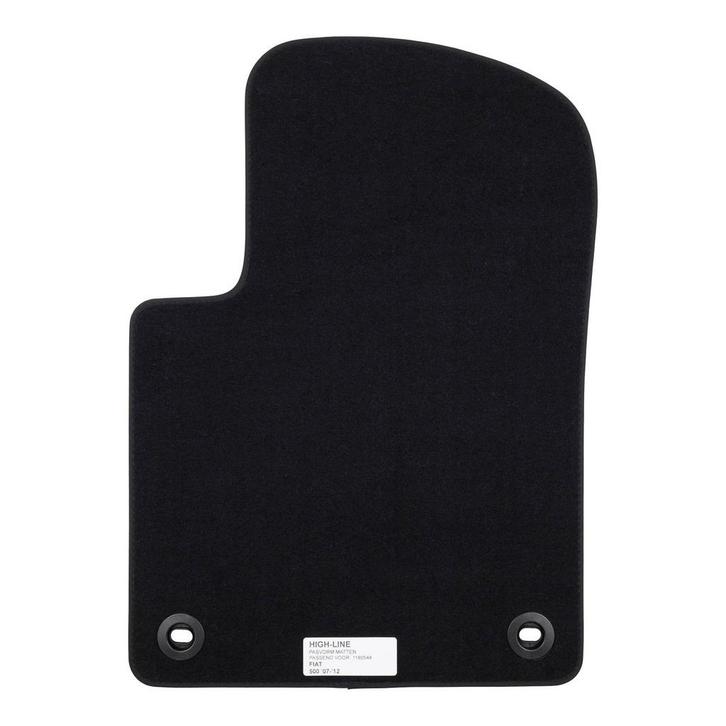 Automatten Fiat 500  (2007-2012) - Velours, Auto-onderdelen, Interieur en Bekleding, Nieuw, Verzenden