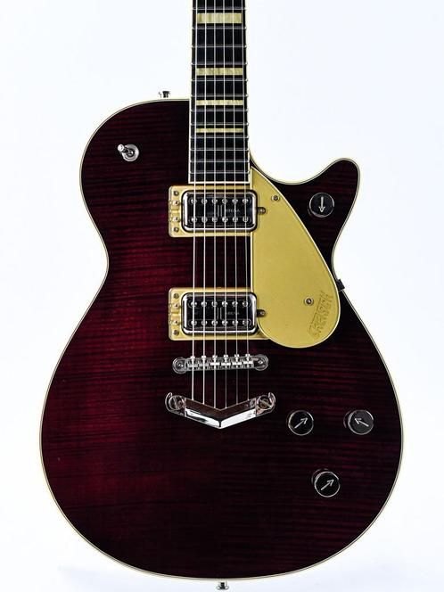 Gretsch G6228FM Players Edition Jet BT Dark Cherry Stain..., Muziek en Instrumenten, Snaarinstrumenten | Gitaren | Elektrisch