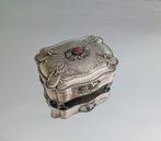 Jewelry Casket - Trinket - Doos - .800 zilver, Antiek en Kunst, Antiek | Goud en Zilver