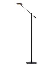 Lucide ANSELMO - Leeslamp Ø 25 cm LED Dimb. 9W 3000K Zwart, Huis en Inrichting, Lampen | Vloerlampen, Nieuw, Trendy verlichting