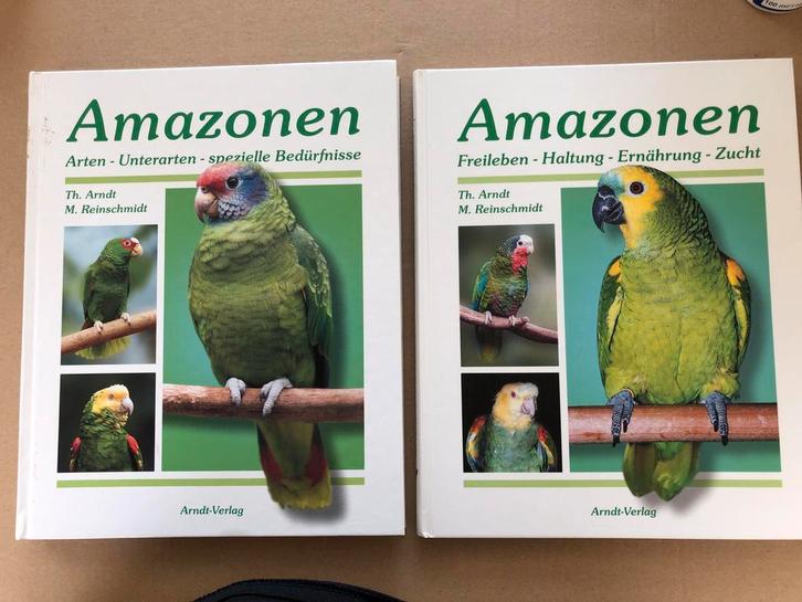 2 Standaardwerken - Amazone-papegaaien - DUITSTALIG - NIEUW, Boeken, Dieren en Huisdieren, Zo goed als nieuw, Vogels, Ophalen of Verzenden