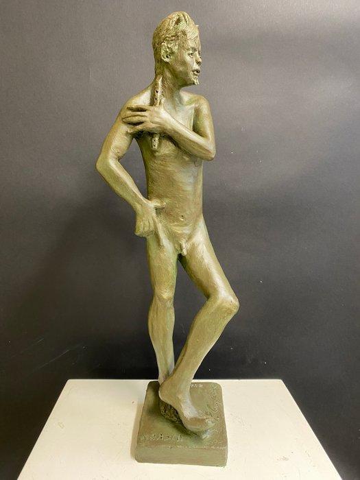 Paolo Camporese - Marsia con flauto, Antiek en Kunst, Kunst | Designobjecten