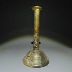 Oud-Romeins Glas Balsamary. 1e - 3e eeuw n.Chr. 14,5 cm