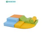 Foam blokken set | 6 stuks | Lichte kleuren (speelblokken), Kinderen en Baby's, Speelgoed | Educatief en Creatief, Ophalen of Verzenden
