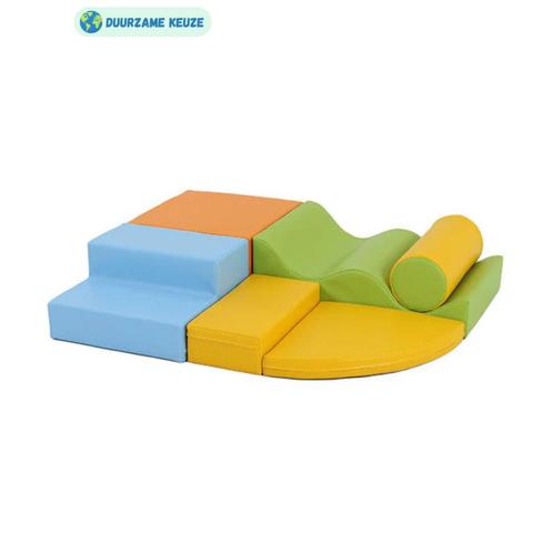 Foam blokken set | 6 stuks | Lichte kleuren (speelblokken), Kinderen en Baby's, Speelgoed | Educatief en Creatief, Nieuw, Ophalen of Verzenden