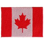 Strijkapplicatie 8x6cm vlag Canada NIEUW, Nieuw, Ophalen of Verzenden