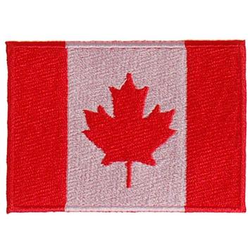 Strijkapplicatie 8x6cm vlag Canada NIEUW beschikbaar voor biedingen