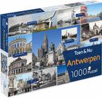 Toen & Nu - Antwerpen Puzzel (1000 stukjes) | Tuckers Fun, Verzenden, Nieuw