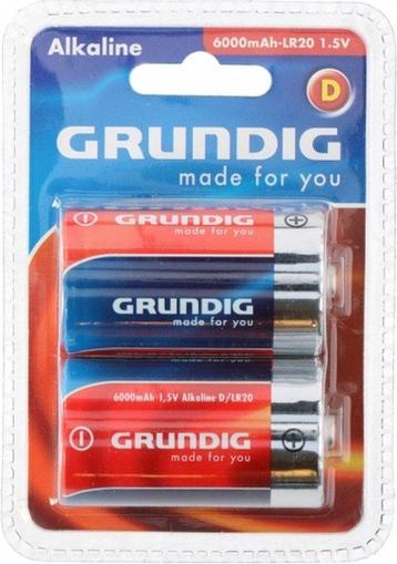 2dekans | Grundig D Alkaline Batterijen - 2 stuks beschikbaar voor biedingen