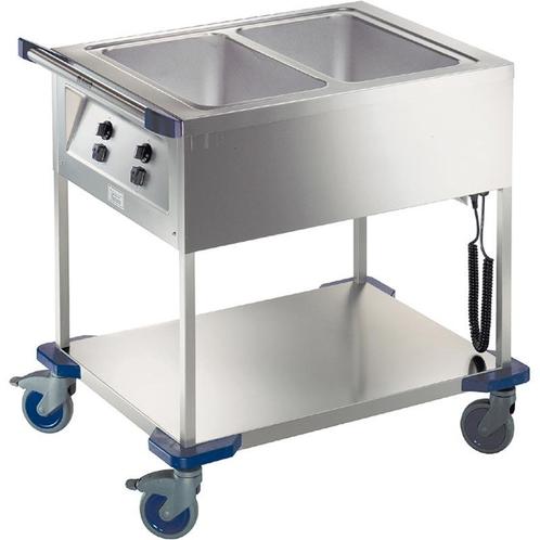 B.PRO Bain-marie wagen - SAW 2, 2 x 1/1 GN, Zakelijke goederen, Horeca | Keukenapparatuur, Verzenden