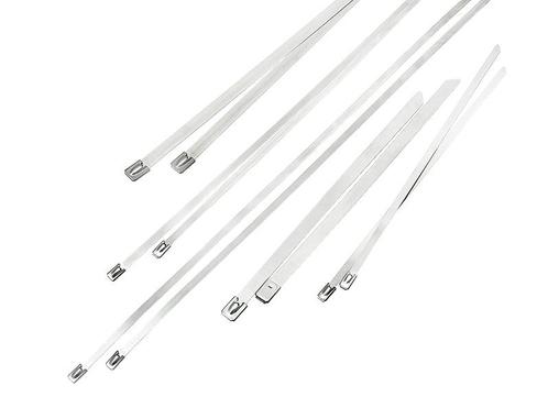 Metalen RVS Tie Wrap - 4,6 x 600 mm - 10 stuks, Doe-het-zelf en Verbouw, Overige Doe-het-zelf en Verbouw, Nieuw, Ophalen of Verzenden