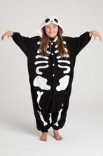 Onesie Skelet Pak 146-152 Skeletpak Kostuum Zwart Wit Botten, Ophalen of Verzenden, Nieuw, 146 t/m 152