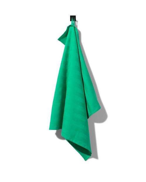 HEMA Theedoek 65x65 katoen groen, Hobby en Vrije tijd, Theezakjes, Verzenden