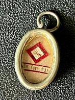 Reliekhouder - Glas, Legering, Textiel - 1850-1900 -, Antiek en Kunst