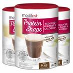 3x Modifast Protein Shape Milkshake Chocolade 540 gr, Verzenden