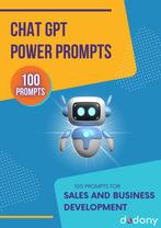 100 ChatGPT Power Prompts for Sales and Business Development, Nieuw