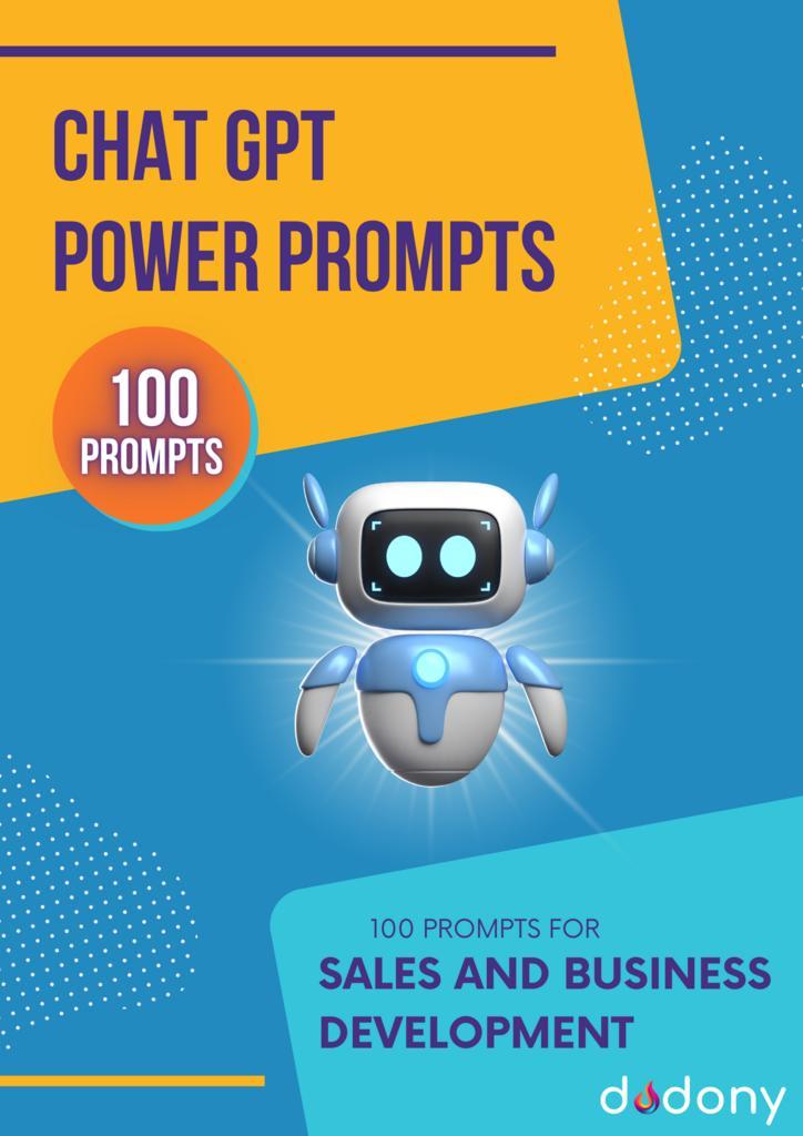 100 ChatGPT Power Prompts for Sales and Business Development, Computers en Software, Educatie- en Cursussoftware