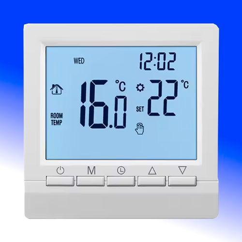 Digitale spanningsloze thermostaat, aan-uit contact, Doe-het-zelf en Verbouw, Geisers en Boilers, Verzenden