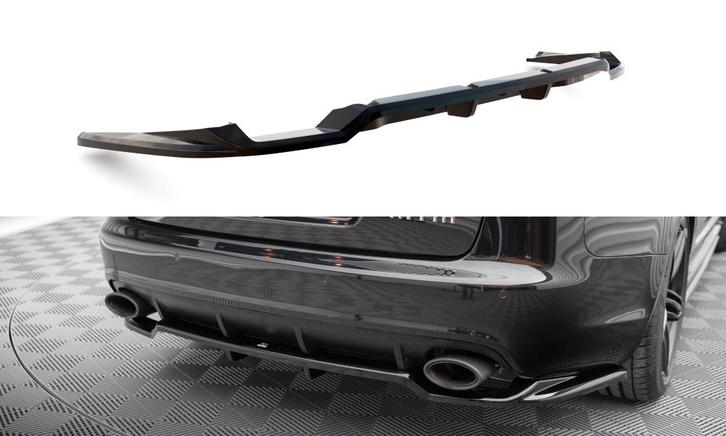 Diffuser Audi RS6 C6 Avant Maxton Glans Zwart, Auto-onderdelen, Carrosserie en Plaatwerk, Ophalen of Verzenden