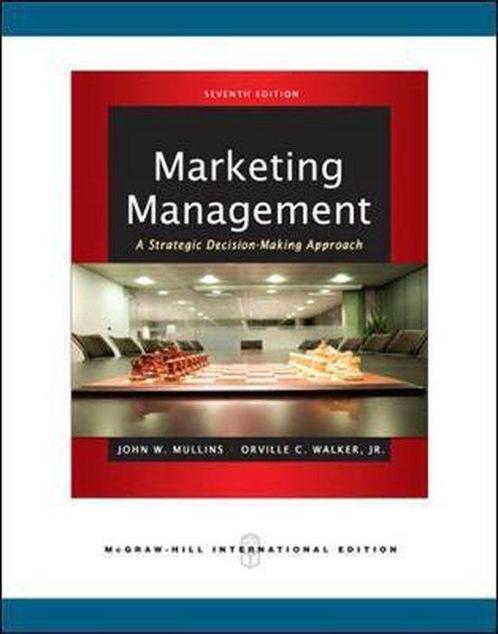 Marketing Management 9780071267762 Orville Walker, Boeken, Overige Boeken, Zo goed als nieuw, Verzenden