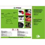 Benson Compacte BBQ bol - Traditioneel grillen - Ø 35 cm..., Tuin en Terras, Houtskoolbarbecues, Ophalen of Verzenden, Nieuw