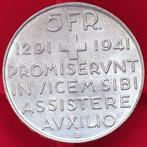 Zwitserland. 5 Francs 1941 / 50th Anniversary of the, Postzegels en Munten, Munten | Europa | Niet-Euromunten