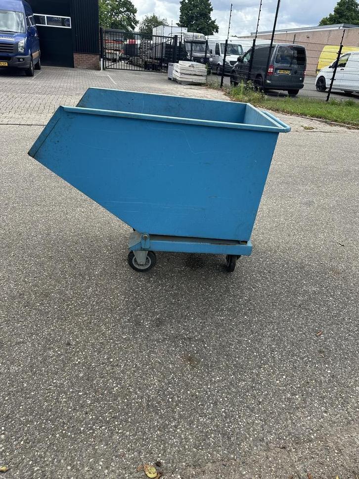 Gebruikte Kantelbakken, Kantelbak, Kiepbak, Kiepcontainer, Doe-het-zelf en Verbouw, Kratten en Dozen, 100 cm of meer, Gebruikt
