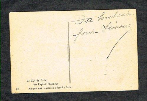 Raphaël Kirchner - Illustrator - Art Nouveau - Le Gui de, Verzamelen, Ansichtkaarten | Buitenland
