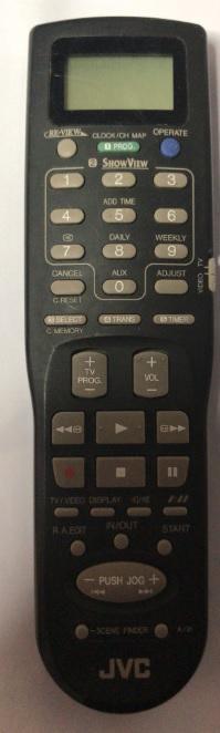 Afstandsbediening Jvc Vhs videorecorder, Audio, Tv en Foto, Afstandsbedieningen, Origineel, Nieuw, Ophalen of Verzenden