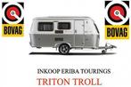 Wij zijn op zoek naar Eriba triton 430   420  Eriba Troll., Caravans en Kamperen, Caravan Inkoop