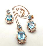 Zonder minimumprijs - 2-delige sieradenset Zilver - 18.90ct., Sieraden, Tassen en Uiterlijk, Antieke sieraden