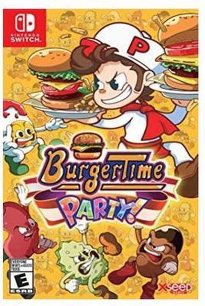 Burgertime Party! (Nieuw) (Switch Games), Spelcomputers en Games, Games | Nintendo Switch, Nieuw, Ophalen of Verzenden