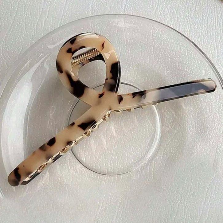 Haarspullen Haarklem Panter Goud, Sieraden, Tassen en Uiterlijk, Uiterlijk | Haarverzorging, Overige typen, Nieuw, Ophalen of Verzenden