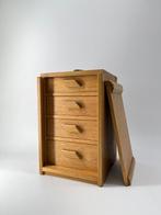 Kleine kast met uittrekbare lades antieke kleine draagbare, Antiek en Kunst