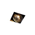 Inbouwspot zwart GU10 AR111 Trimless - Oneon, Nieuw, Overige materialen, Modern