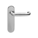 Intersteel Deurkruk Rond op blind schild brandvertragend -, Verzenden, Nieuw