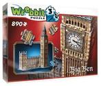 Wrebbit 3D Puzzel - Big Ben (890 stukjes) | Wrebbit -, Hobby en Vrije tijd, Denksport en Puzzels, Nieuw, Verzenden