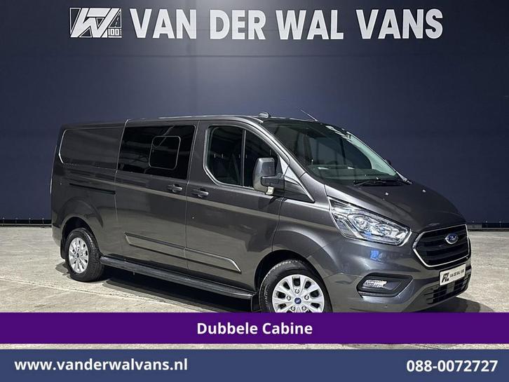 Ford Transit Custom | 2.0 TDCI 170pk L2H1 Dubbele Cabine, Auto's, Bestelauto's, Dealer onderhouden, Te koop, Handgeschakeld, Diesel