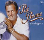 cd - Pat Boone - The Singles +, Zo goed als nieuw, Verzenden