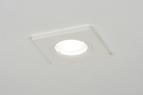 Rietveld Inbouwspots - Wit - Metaal, Aluminium, Huis en Inrichting, Lampen | Hanglampen, Verzenden
