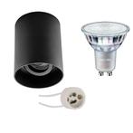 Voordeelset: Opbouwspot Set - Pragmi Luxina Pro - GU10, Metaal of Aluminium, Nieuw, Ophalen of Verzenden, Led