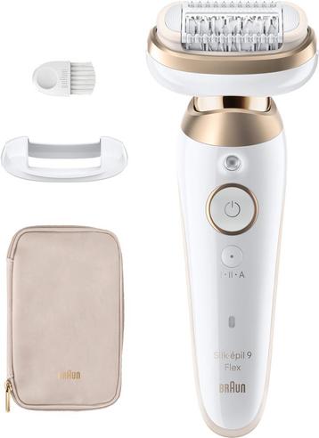 Braun Silk·épil 9 Flex 9-011 3D Wit/Goud Epilatoren beschikbaar voor biedingen