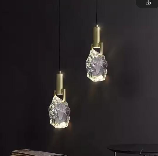 Kristallen Hanglamp – Moderne Messing LED Plafondlamp Luxe, Huis en Inrichting, Lampen | Hanglampen, Nieuw, Verzenden