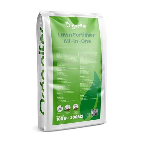 Gazonmest All-In-One (10 kg – voor 200 m2), Tuin en Terras, Aarde en Mest, Mest, Verzenden