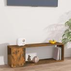 vidaXL Tv-meubel 100x24x32 cm bewerkt hout gerookt, 100 tot 150 cm, Verzenden, Nieuw, Minder dan 25 cm