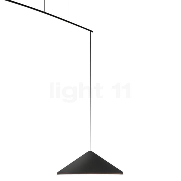 Vibia North Hanglamp LED decentraal, zwart - ø¸60 cm - DAL, Huis en Inrichting, Lampen | Hanglampen, Nieuw, Verzenden