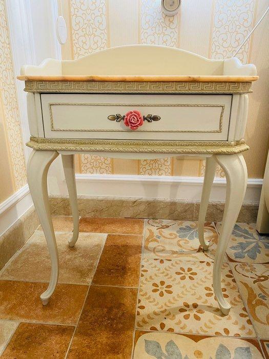 Nachtkastje - Hout, Marmer, Antiek en Kunst, Curiosa en Brocante