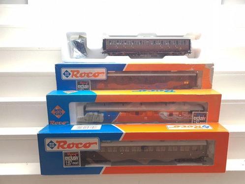 Roco H0 - 44564/44689/44701/44706 - Modeltrein personenwagen, Hobby en Vrije tijd, Modeltreinen | H0